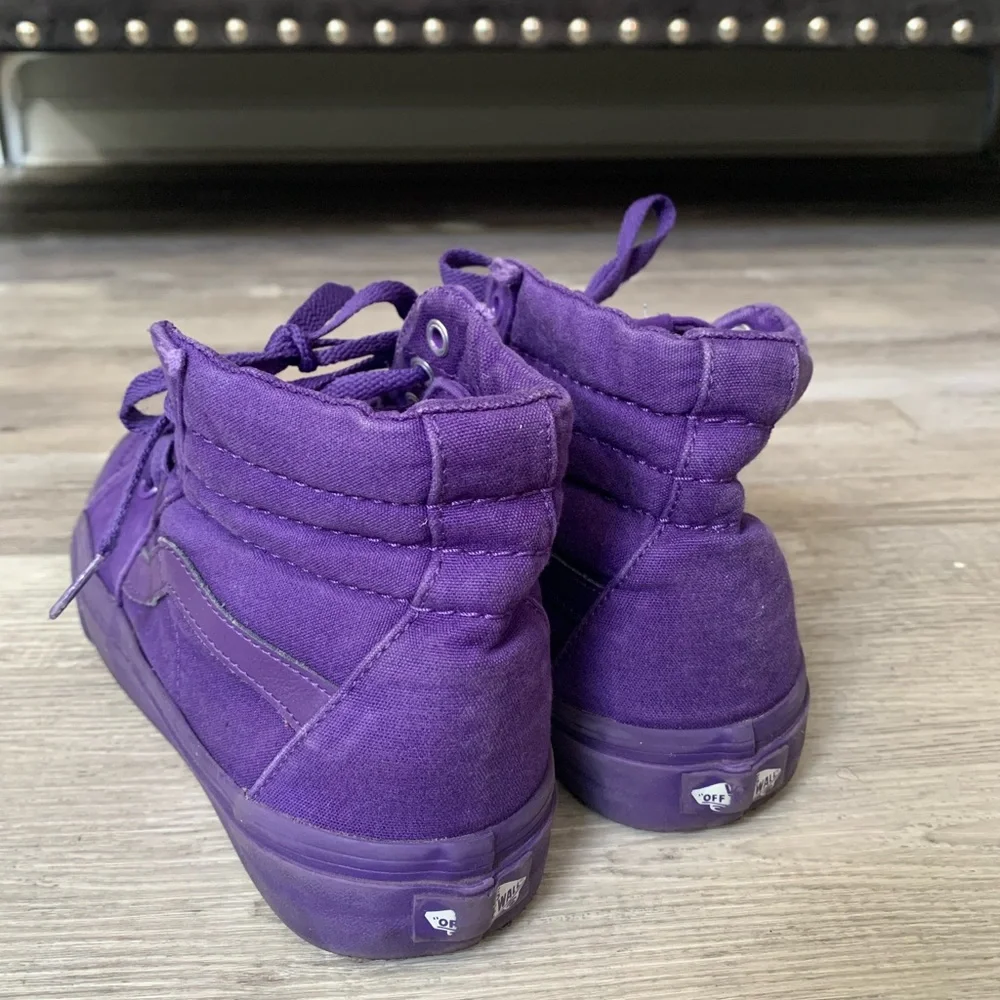 COPY - Extremely Purple Men’s Sk8 High Vans - Picture 3 of 3